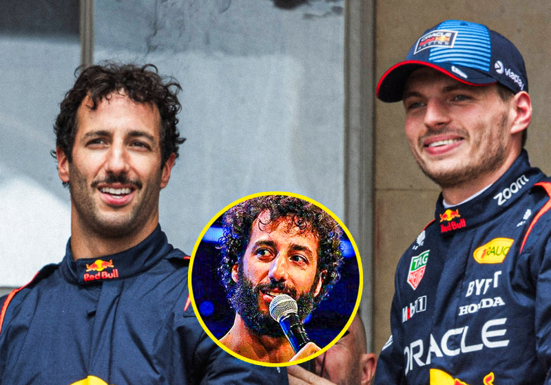 Ricciardo grapt over nieuwe look: "Had ruzie met mijn kapper en toen verloor ik mijn scheermes"