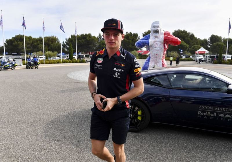 Verstappen over Circuit Paul Ricard: "Beetje vreemd dat er zo veel ruimte is"
