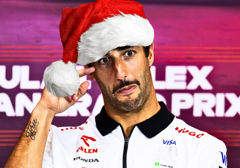 Ricciardo krijgt gegarandeerd mooi kerstcadeau van Verstappen: 'Het spijt me, Norris'