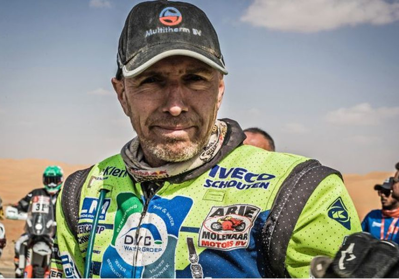 Edwin Straver overleden na zware crash in Dakar Rally
