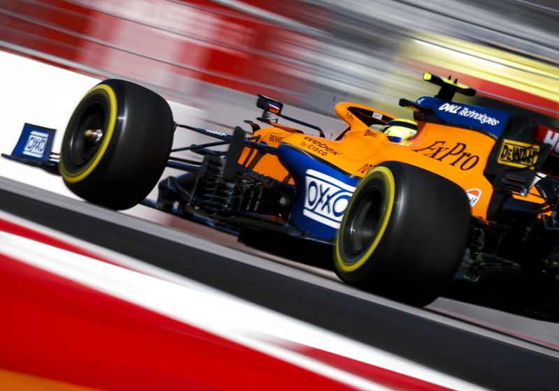 Norris claims maiden F1 pole after Hamilton hits pit wall