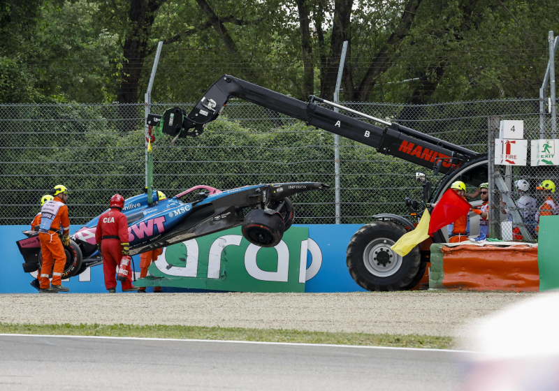 F1 Colapinto Hoy: Fuerte choque en Imola; La FIA arruina su fin de semana; Defrauda en Alpine
