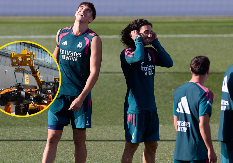 Training Real Madrid verstoord door F3-test op MADRing | F1 Shorts