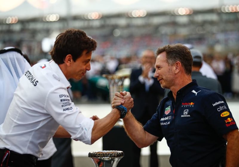 Horner, Wolff, Red Bull, Mercedes, 2021