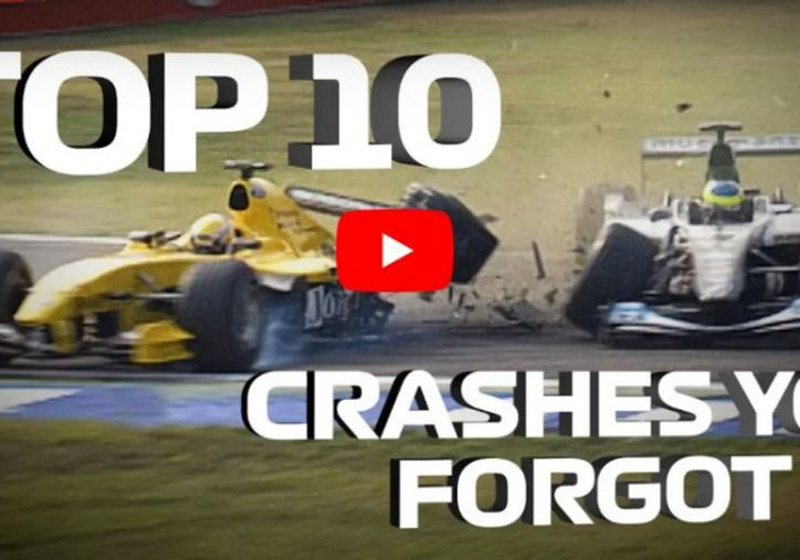 VIDEO: Top 10 crashes you've forgotten