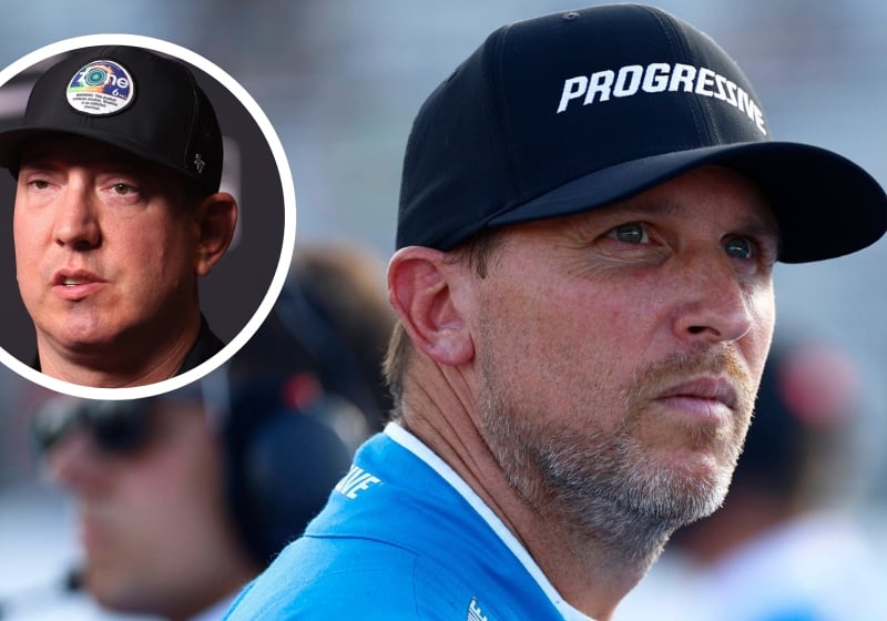 NASCAR star Denny Hamlin weighs in on 'unacceptable' Kyle Busch wreck at Texas
