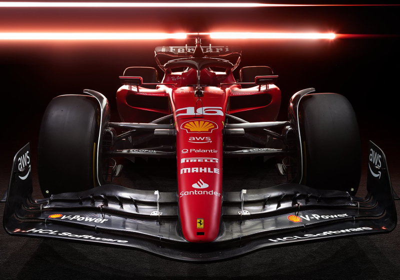 Ferrari heeft maas in de wet gevonden en toont 'verboden' Mercedes-voorvleugel op SF-23