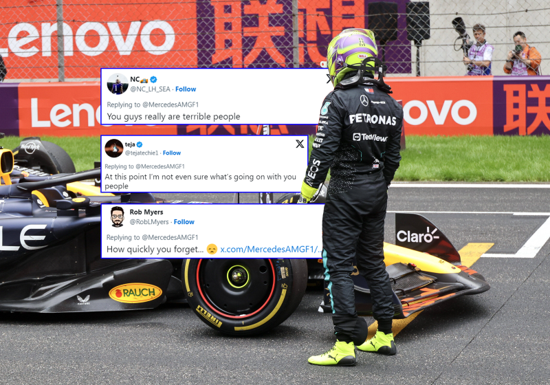 Mercedes reageert via social media op kritiek vanuit fans na 'ongepaste' bericht op X