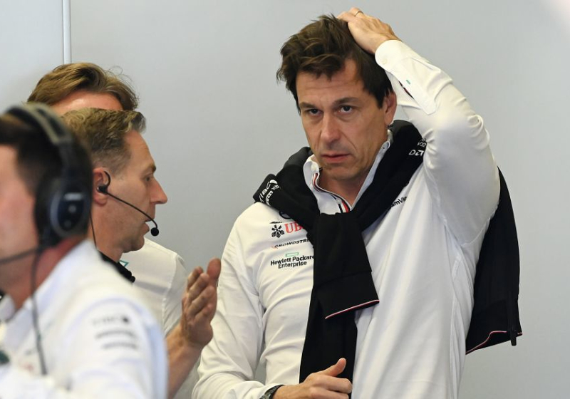 Toto Wolff says unacceptable Mercedes car is a 'nasty piece of work'