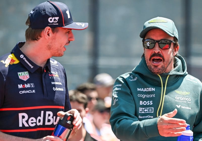 Max Verstappen, Fernando Alonso, Red Bull, Aston Martin, Canada, 2025