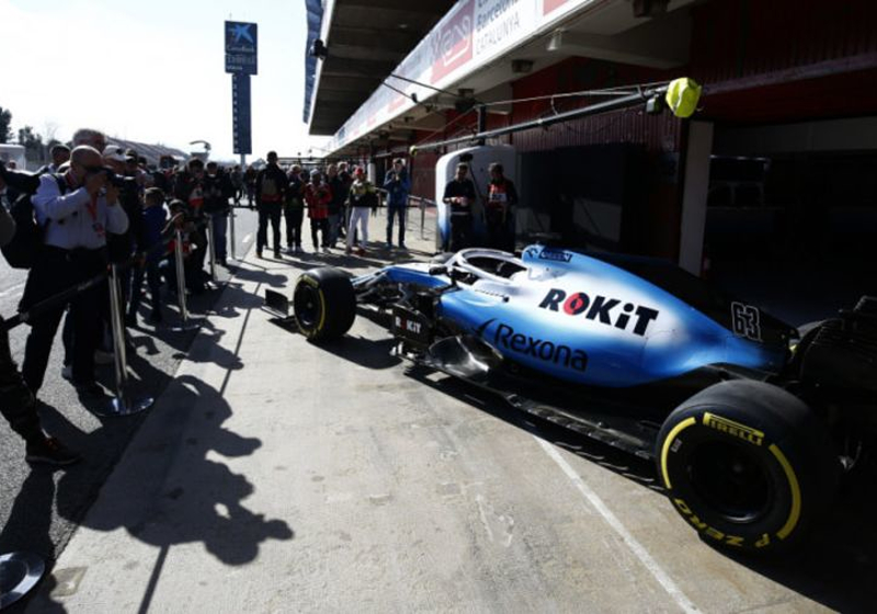 Williams moet tweede testdag ook laten schieten