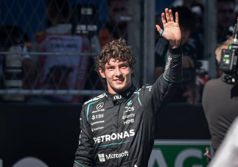 Kimi Antonelli hoort pas van verslaggever over P3: 'Dat is niet verkeerd'