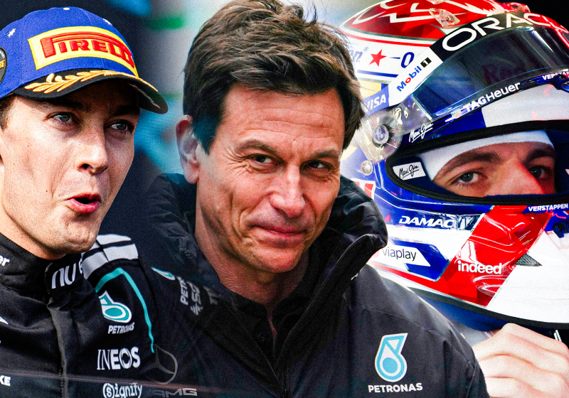 Wolff wijst naar 'verzoek' Russell: 'Hij wil laten zien dat Max niet de beste is'