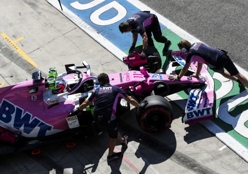 AMuS: 'Racing Point stapt dankzij updates af van roze Mercedes'