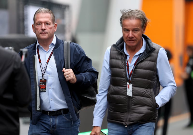 Jos Verstappen and Raymond Vermeulen in Zandvoort