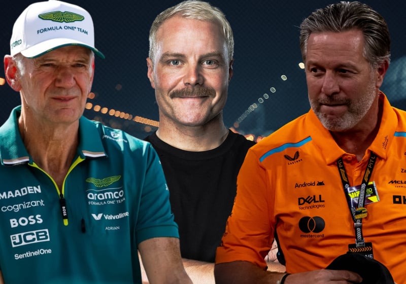 Adrian Newey & F1 stars help racing legend have life-saving operation