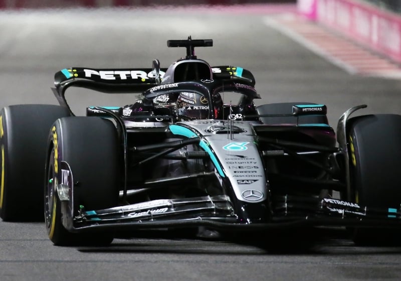 George Russell, FP3, Las Vegas, 2025