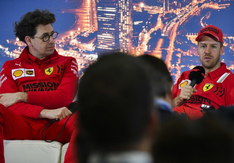 Binotto: Vettel and Ferrari did not share 'the same goals'