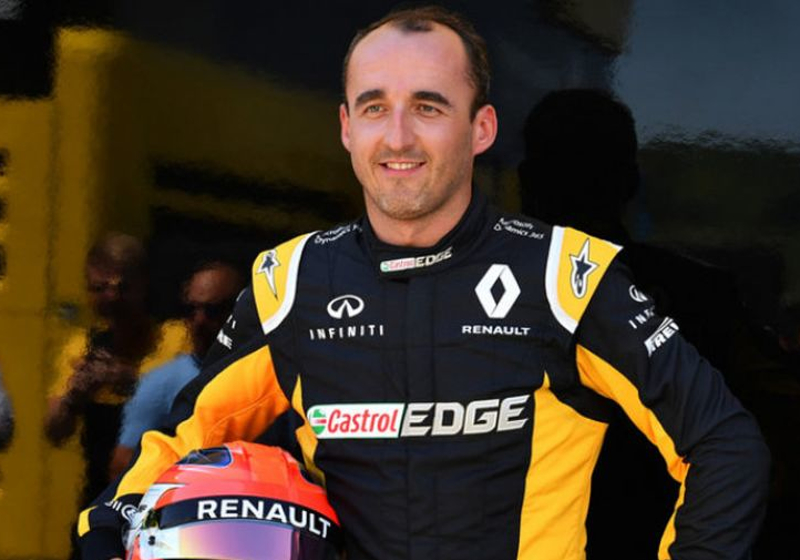 Kubica 'very happy' to be back in Formula 1