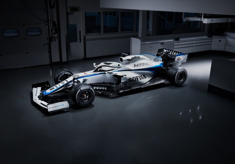 Williams onthult nieuwe livery voor 2020-seizoen na breuk met hoofdsponsor