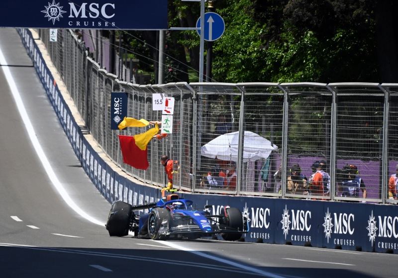 Williams withdraw Sargent from Sprint after Shootout crash