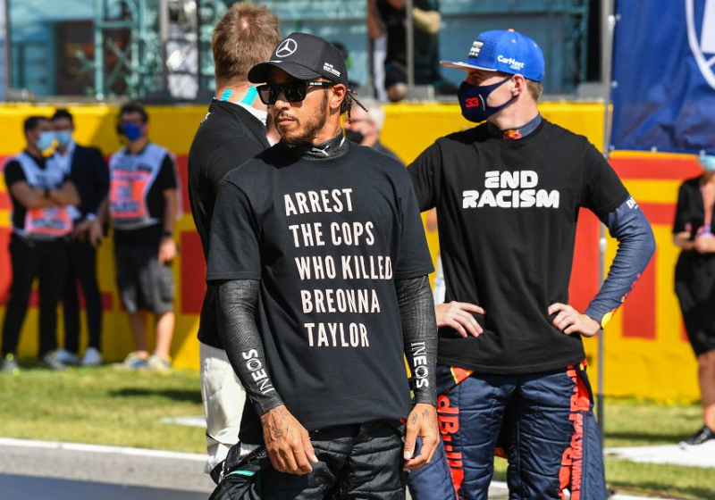 FIA zal het 'politieke statement' van Lewis Hamilton niet verder onderzoeken
