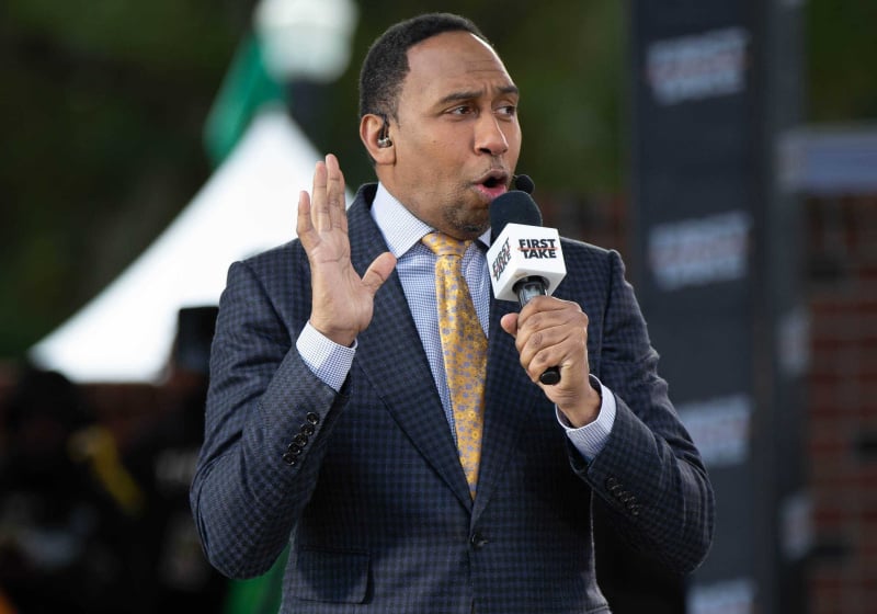 An image of American broadcaster and journalist Stephen A Smith
