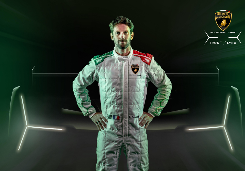 Romain Grosjean correrá con Lamborghini en WEC y Le Mans para 2024
