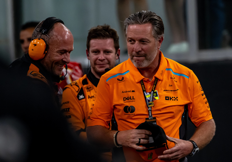 Brown geniet van McLaren een-twee in kwalificatie Australië: 'Onze voorsprong verbaast me'