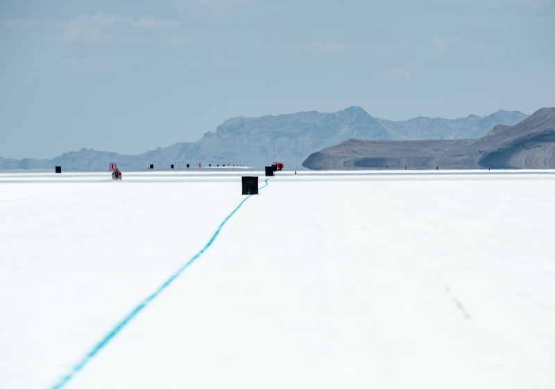 ELECTRIC bike makes history with 235mph+ land speed record run