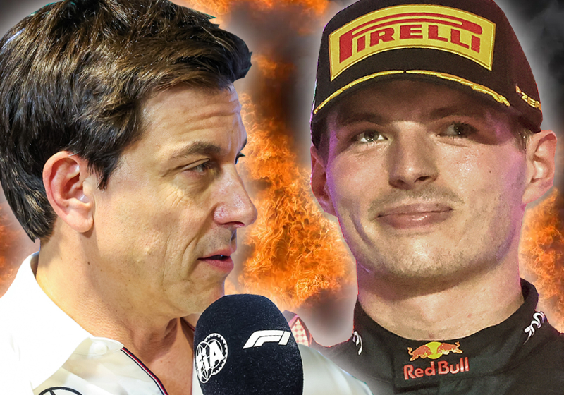 Verstappen reageert op vraagtekens van Wolff: "Bullsh*t comments!"