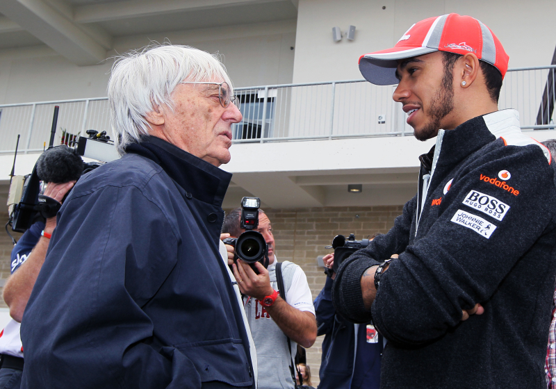 Ecclestone vindt dat Hamilton slechts zes titels verdient