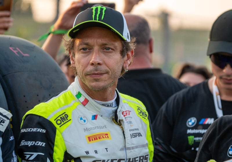 Valentino Rossi given F1 tribute at Italian Grand Prix