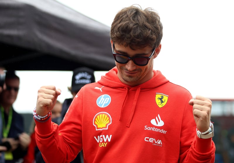 Charles Leclerc, Ferrari, Britain, 2024