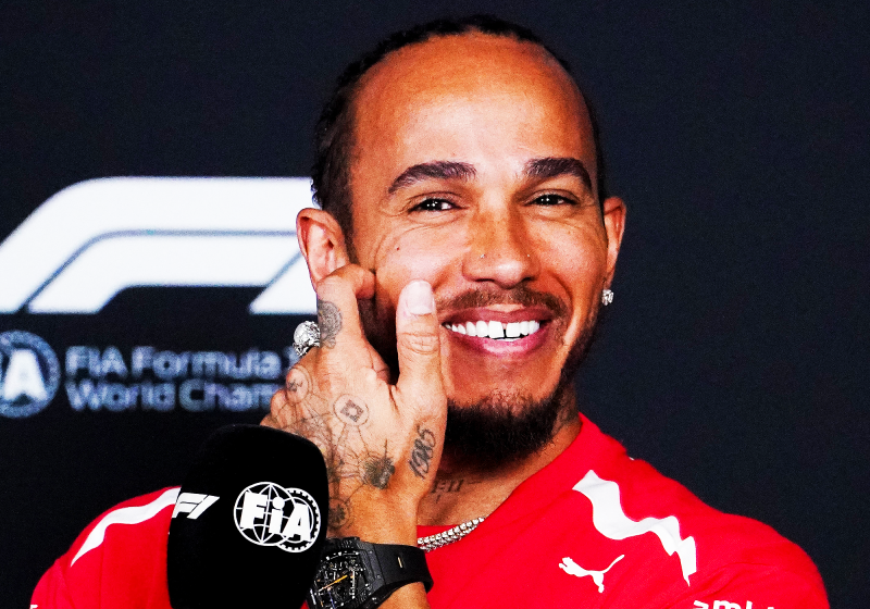 Hamilton nog lang niet met pensioen: "Ik stop niet voordat dát is gebeurd"