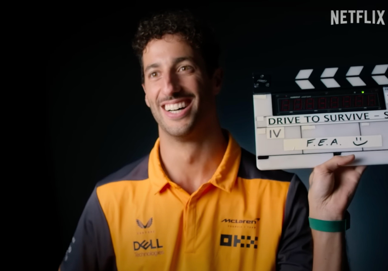 Country's fastest man backs Drive to Survive effect