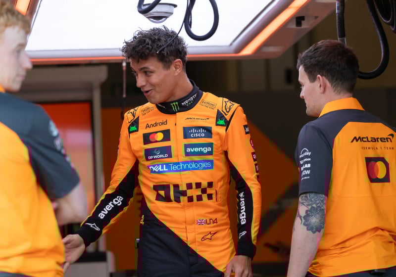 Lando Norris in Imola