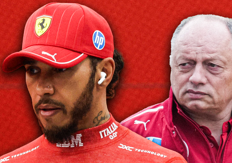 Hamilton, Vasseur, socials