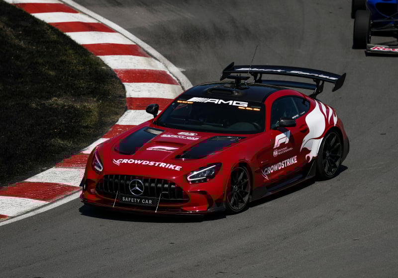 Safety Car during race in Montreal