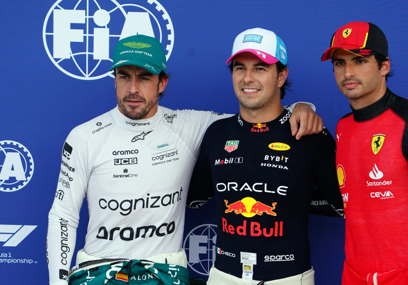 F1 Hoy: Checo en riesgo, Alonso calificado de novato y Sainz exige a Ferrari