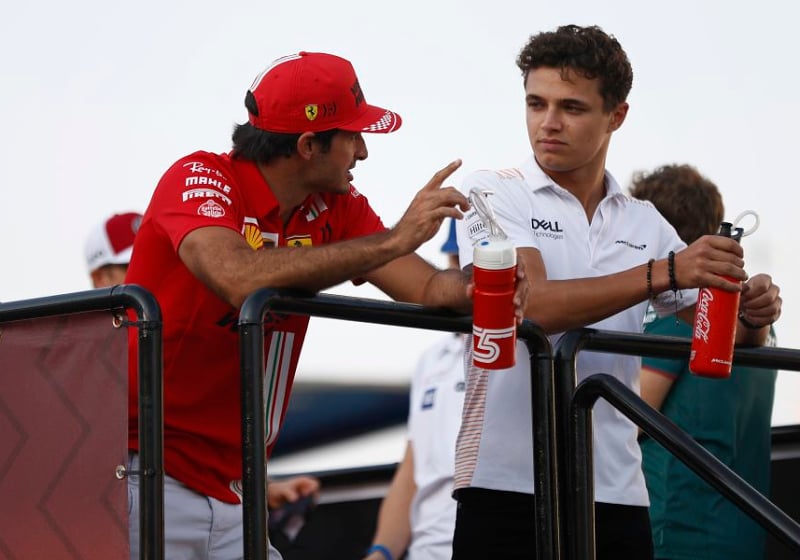 Sólo Lando Norris puede evitar que Carlos Sainz renueve con Ferrari