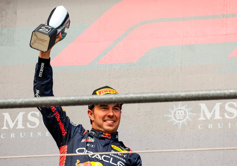 Jefe de Red Bull: Presioné mucho para la llegada de Checo