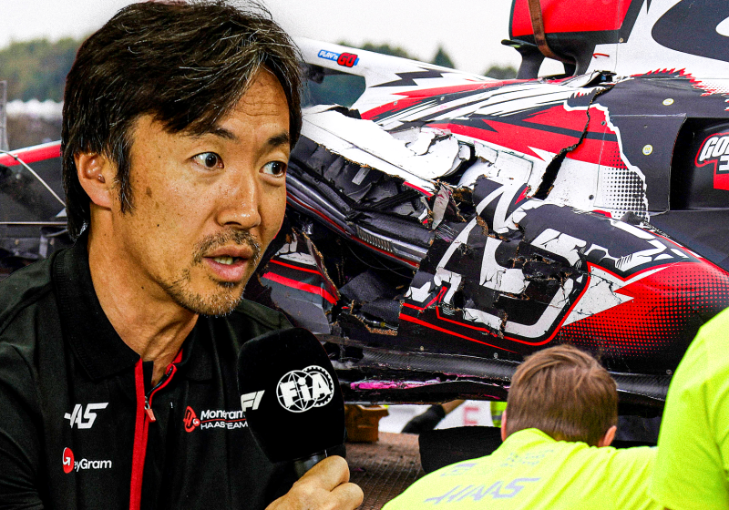 Komatsu legt oorzaak van snelheidsverschil tussen Bearman en Colapinto uit