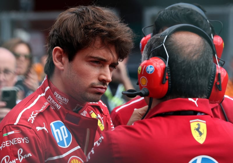 Charles Leclerc, Fred Vasseur, Ferrari, Belgium, 2025