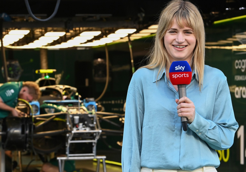 Why did new Sky Sports F1 star Bernie Collins leave Aston Martin?