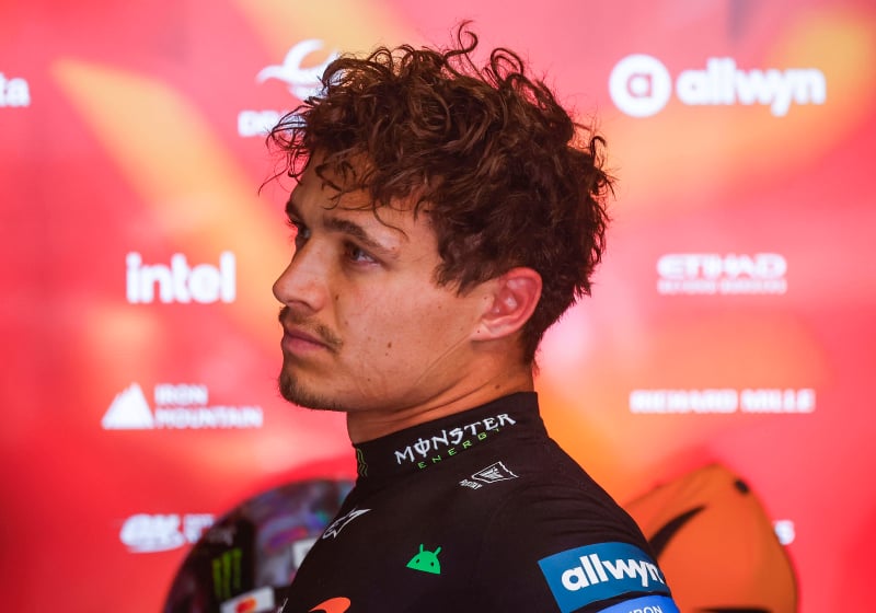 Norris steekt hand in eigen boezem over intermediates: "Heb er zelf vooral op aangedrongen"