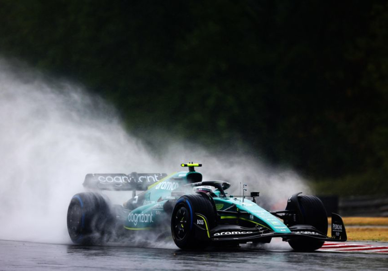 VIDEO: Sebastian Vettel choca en la FP3 del GP de Hungría