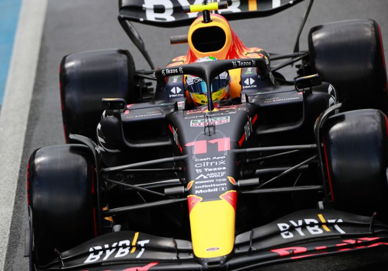 Checo Pérez revela problemas con su RB18 en Silverstone