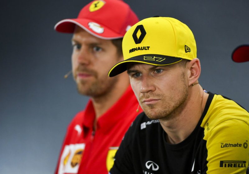 Vettel betreurt vertrek landgenoot: "Wil niet de enige Duitser zijn op de grid"