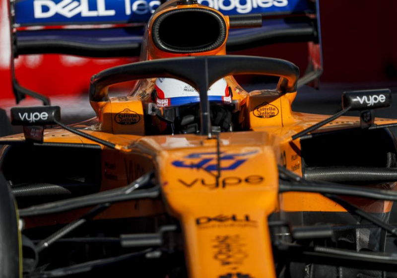 Sainz weer 'best of the rest': 'Gevecht met Mercedes was het doel'